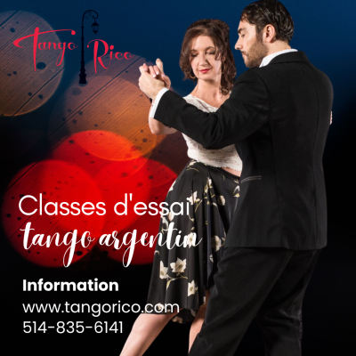 Classes d'essai de tango argentin